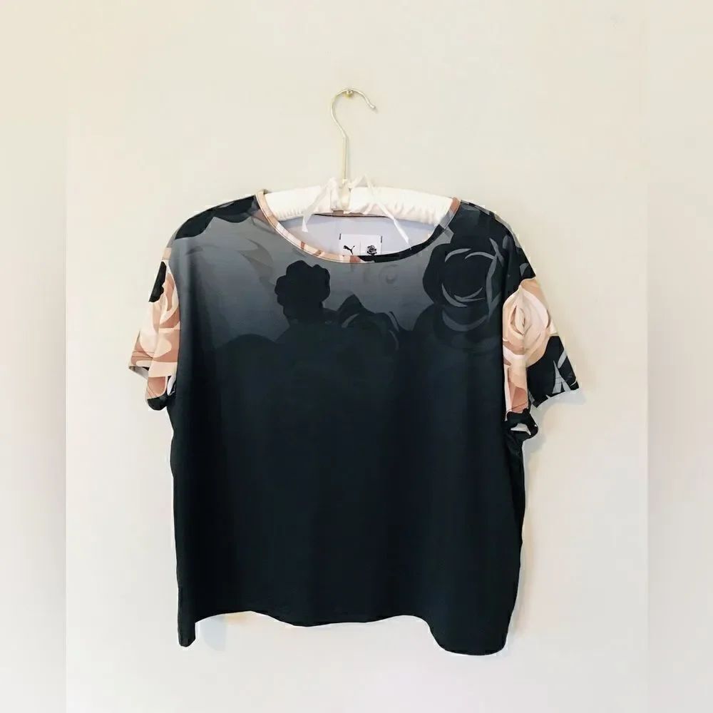 Puma x Careaux Black and Gold Short Sleeve